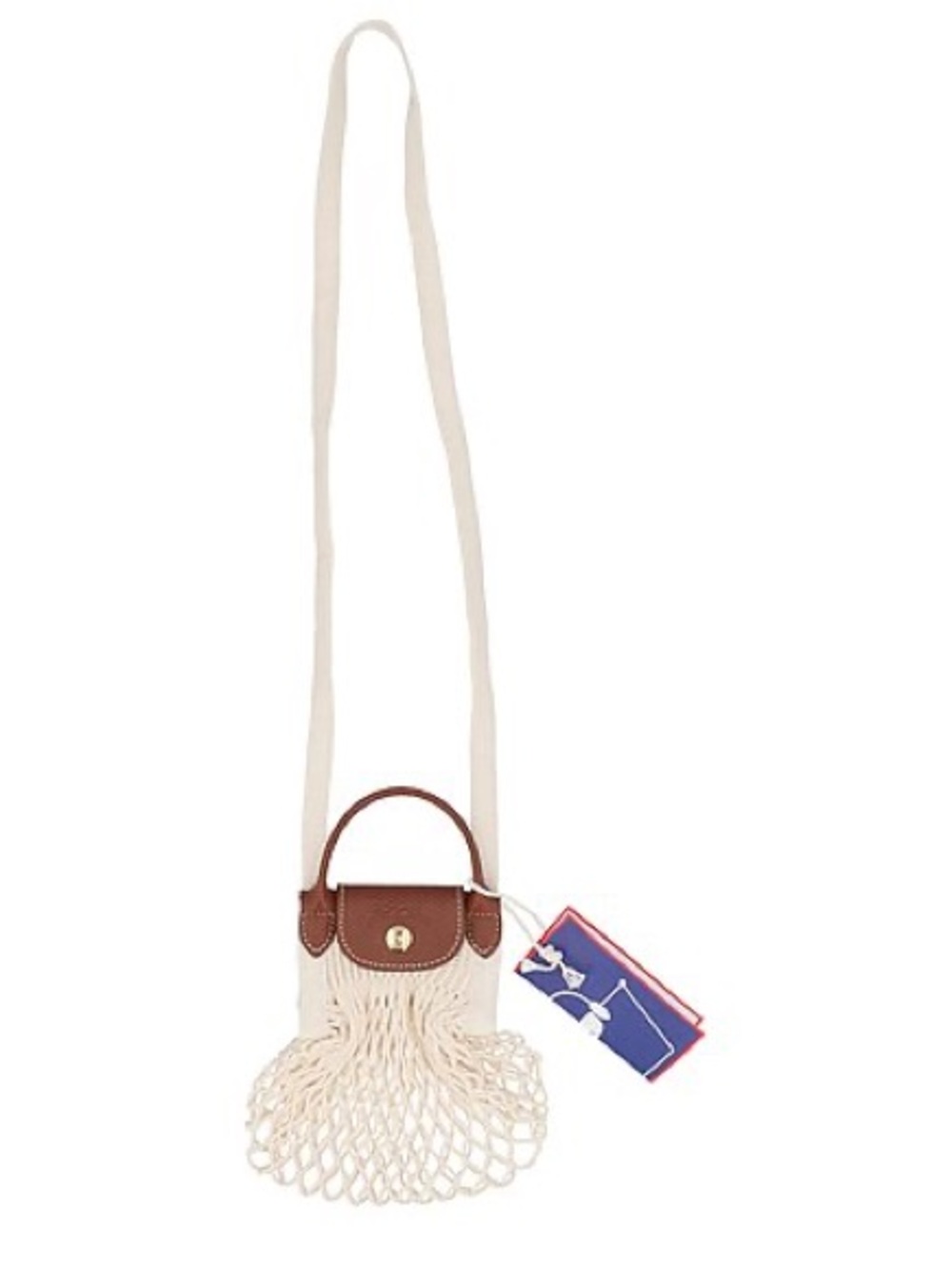 Longchamp Le Pliage Filet Extra Small Mesh Handle